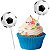 Bandeirinha Doces Apaixonados Futebol c/8 - Festcolor - Imagem 1