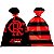 Sacola Plástica Flamengo 2023 Com 8 - Festcolor - Imagem 1