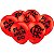 Balão 9 dec Flamengo 2023 c/25 Vermelho - Estcolor - Imagem 1