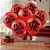 Balão 9" Flamengo 2023 c/25 Vermelho - Festcolor - Imagem 1