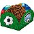 Porta forminha Apaixonados por Futebol c/40 - Festcolor - Imagem 1