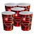Copo Papel 200ml Flamengo 2023 c/8 - Festcolor - Imagem 1