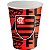 Copo Papel 200ml Flamengo 2023 com 8 - Festcolor - Imagem 1