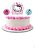 Topo Bolo Hello Kitty - Festcolor - Imagem 2