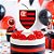 Vela Emblema Flamengo 2023 - Festcolor - Imagem 1