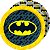 Prato Batman Geek Com 8 - Festcolor - Imagem 1