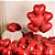 BALAO 10" CORACAO VERMELHO C/25 - PIC PIC - Imagem 1