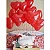 BALAO CORACAO VERMELHO 6" C/50 - PIC PIC - Imagem 1