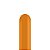 BALAO CANUDO LARANJA 260 C/25 - PIC PIC - Imagem 1