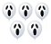 BALÃO 11 DEC HALLOWEEN FANTASMA C/25 - Imagem 1
