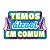 PLACA CARNAVAL TEMOS ÁLCOOL EM COMUM II - Imagem 1