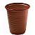 Copo 200ML Marrom C/50 - Imagem 1