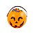 BALDE ABOBORA HALLOWEEN 7CM - Imagem 2