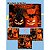 SACOLA PLASTICA HALLOWEEN C/8 - Imagem 1
