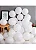 BALAO 9 LISO PARTY BRANCO C/50 - JOY - Imagem 1