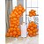 BALAO 9 LISO PARTY LARANJA C/50 - Imagem 2