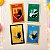 QUADRO DECORATIVO HARRY POTTER C/4 - Imagem 1