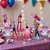 DECORACAO MESA GUERREIRAS DO K-POP C/8 - Festcolor - Imagem 1