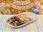 BANDEJA OVAL POP 22X13CM BRANCA - PRODUFEST - Imagem 1