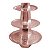 Baleiro Papelão Laminado 3 Andares Rose Gold - Imagem 2