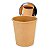 COPO PAPEL 180ML KRAFT C/25 - Imagem 1