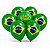 BALAO ESPECIAL COPA 2026 VERDE C/25 - Imagem 1