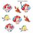 PICK ARIEL DISNEY C/8 - REGINA - Imagem 2