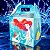 CAIXA SURPRESA ARIEL DISNEY C/4 - REGINA - Imagem 1