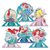 DECORACAO MESA ARIEL DISNEY - REGINA - Imagem 2