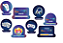 DECORACAO MESA GAMES C/8 - FESTCOLOR - Imagem 2