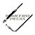 HL 22B55-22011 Cabo acelerador com curva 1083mm - Imagem 1