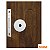 Fechadura Auxiliar trava tetra 4 chaves Roseta Inox Stam 1004 - Imagem 6