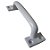 Puxador de aço para porta janela móveis Aliança branco 10cm - Imagem 3