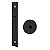 Fechadura Auxiliar 4 chaves tetra Stam 1004 Simples Preto Fosco - Imagem 1