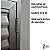 Dobradiça porta de alumínio cor fosco 70mm x 60mm kit com 3 pçs - Imagem 3