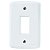 Espelho para interruptor ou tomada simples 4x2 Tramontina Lux Branco - Imagem 1