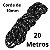 Corda De poliéster Amarrar Carga Caminhão agropecuária 20m x 10mm Preta - Imagem 2