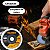 Disco flap grão 120 desbaste lixa ferro aço 115mm esmerilhadeira Ranger - Imagem 4