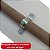 Abraçadeira tipo u 20mm 3/4 de aço para cano mangueira 10 pç - Imagem 2