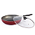 Frigideira Funda Tramontina Antiaderente Loreto  28cm Com Tampa - Imagem 1