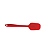 Pincel De Silicone 21 Cm Vermelho - Imagem 1