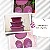 Kit 10 potes ovais de plástico, Livre de BPA, Atóxico, Make Plast Rosa - Imagem 2