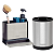 Dispenser Sabão Detergente Tramontina E Porta Utensílios Inox Kit Cozinha - Imagem 5