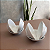 kit Bowl Saladeira Porcelana Branca Schmidt 8 pç - Imagem 3