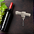 Saca - Rolhas Cinza Harmoniza Abridor de Vinho  em  Aço Inox - Imagem 3