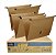 Pasta Suspensa Kraft 170g Com Haste Plastica Caixa c/ 50  DELLO - Imagem 1