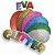 Folha de EVA c/ Gliter 40x60cm c/ 5 Fls - EVAMAX - Imagem 1