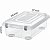 Caixa Plastica Organizadora Transp 8,6L - SANREMO SR960 - Imagem 1