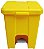 Lixeira Plastica Quadrada c/ Pedal 15L - JSN P15 - Imagem 1