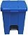 Lixeira Plastica Quadrada c/ Pedal 15L - JSN P15 - Imagem 2
